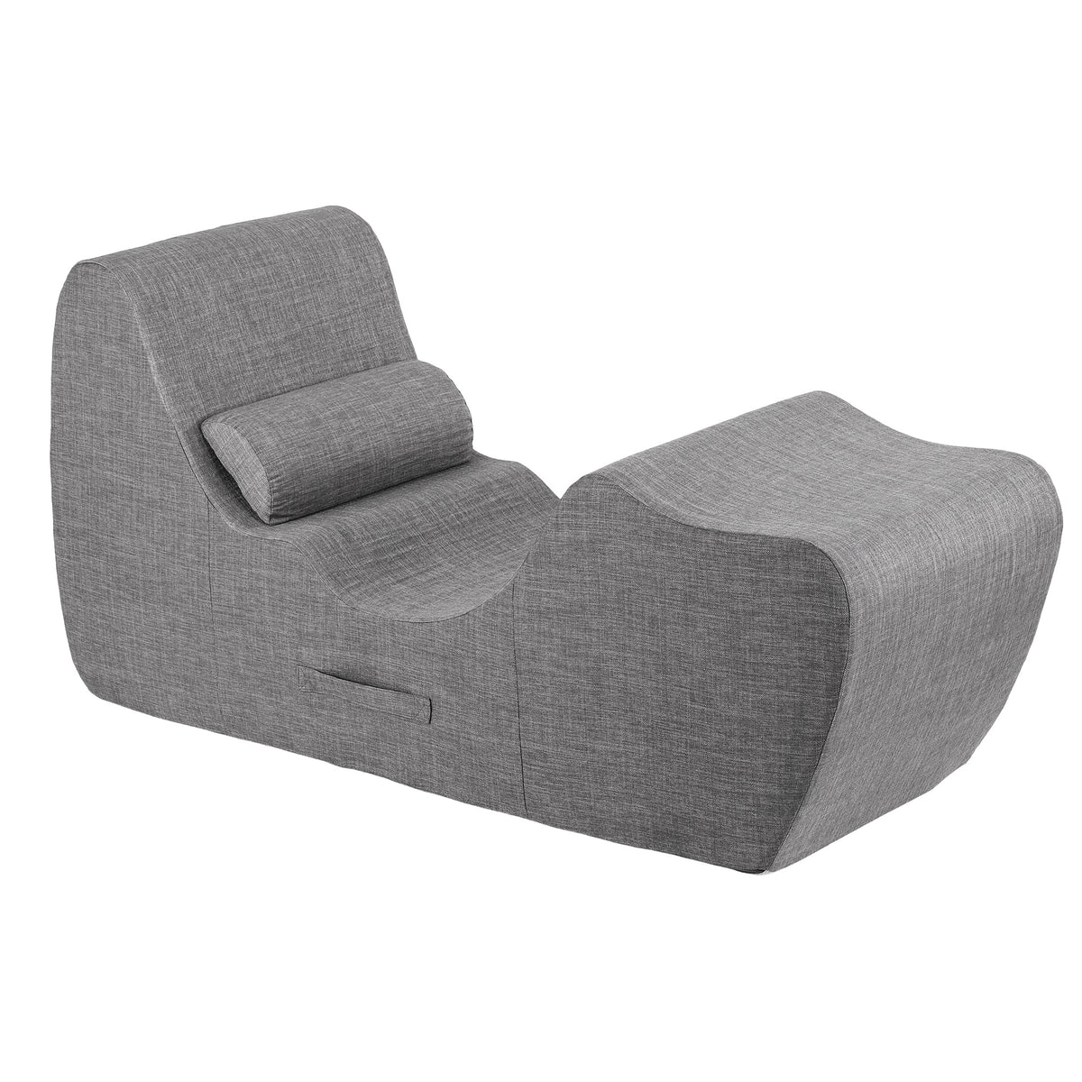 Seating | Artiss Ergonomic S-Curve Floor Lounge | Grey