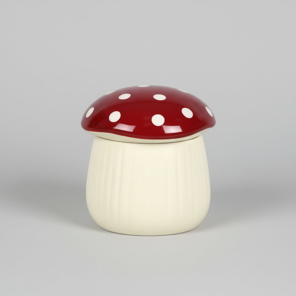 Oil Diffuser | Mushroom Wax Melt Oil Warmer | Red and White