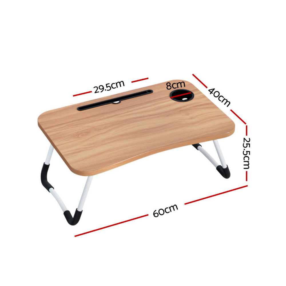 Foldable Table | Portable Foldable Stand Lap Tray | Wood
