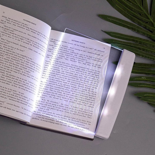 Book Light | Portable Transparent LED Book Light| White