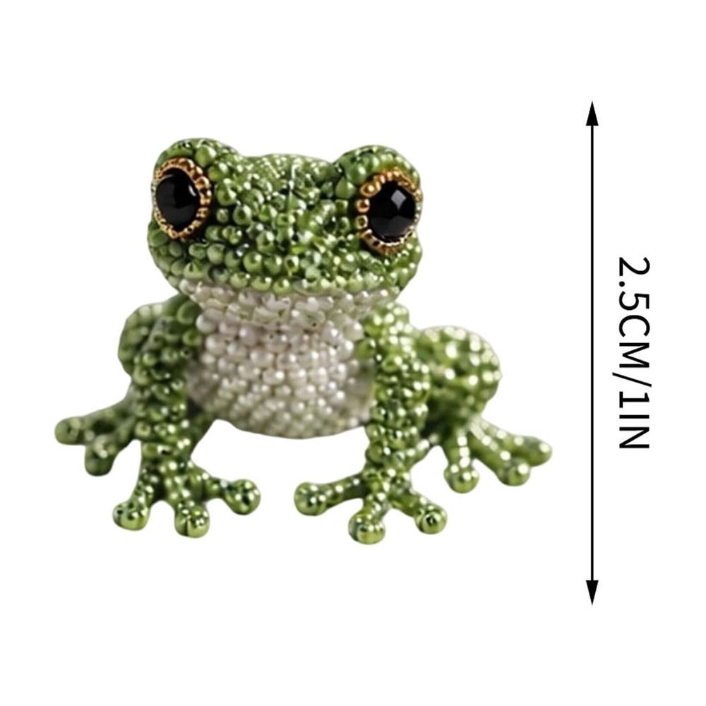 Hobby | 3D Animal Beaded Embroidery DIY Kit | Frog