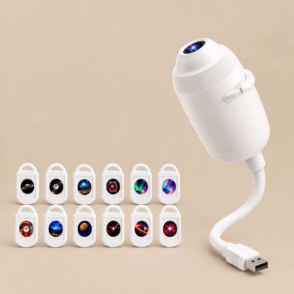 Lighting | 24 Film 5D Upgraded Galaxy Night Light USB | White