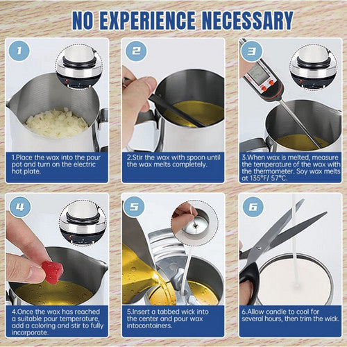 Hobby | DIY Candle Making Kit | Includes Wax