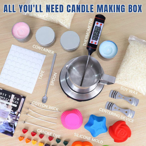 Hobby | DIY Candle Making Kit | Includes Wax