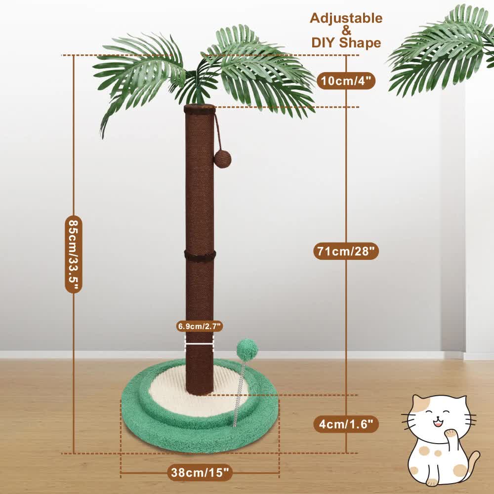 Cat Scratcher | VaKa Cat Palm Tree Scratching Post | Palm Tree