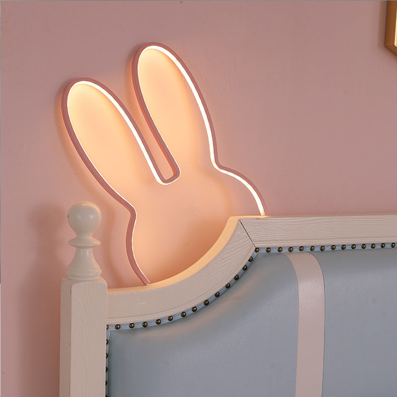 Lighting | Bunny LED Wall Night Light USB | Black Frame
