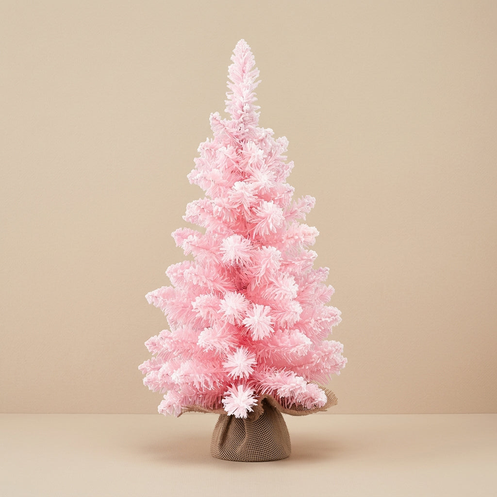 Christmas Décor | Jingle Jollys 60cm Mini Pink Christmas Tree | Pink