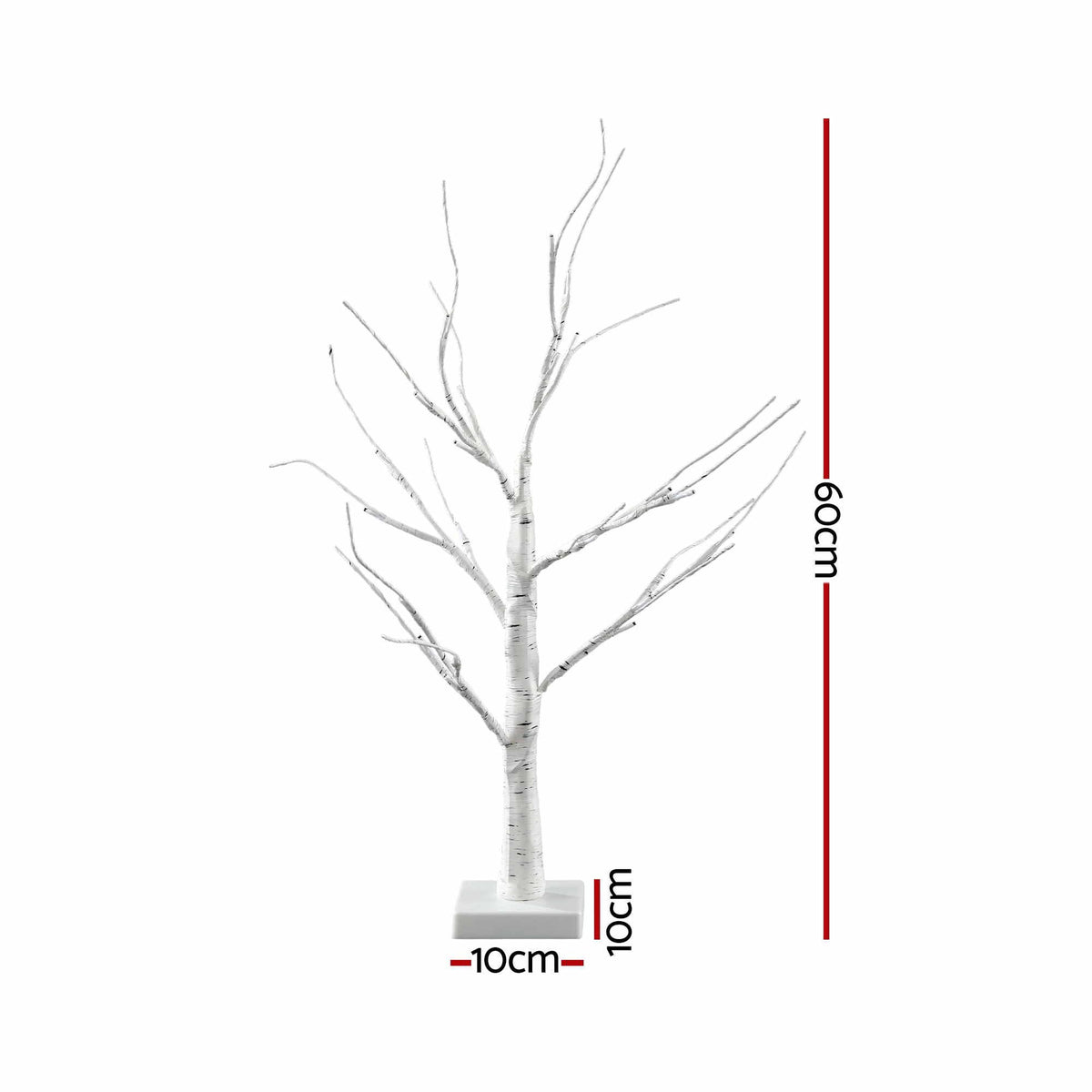 Christmas Décor | Jingle Jollys Lighted Branch Christmas Tree 2 Pack | Warm White